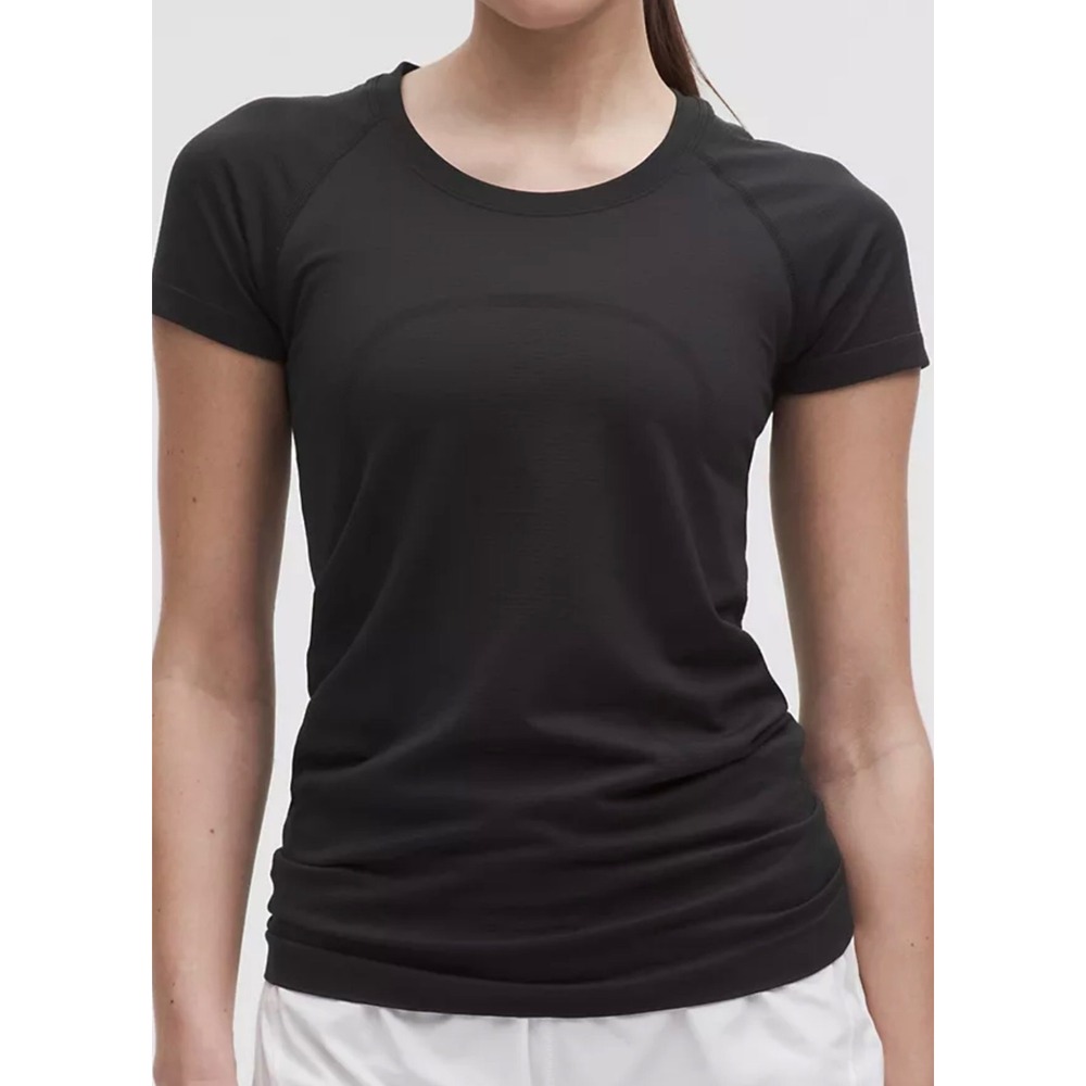 Lululemon Swiftly Tech Short Sleeve 2.0 Shirt Black‎ Size 12